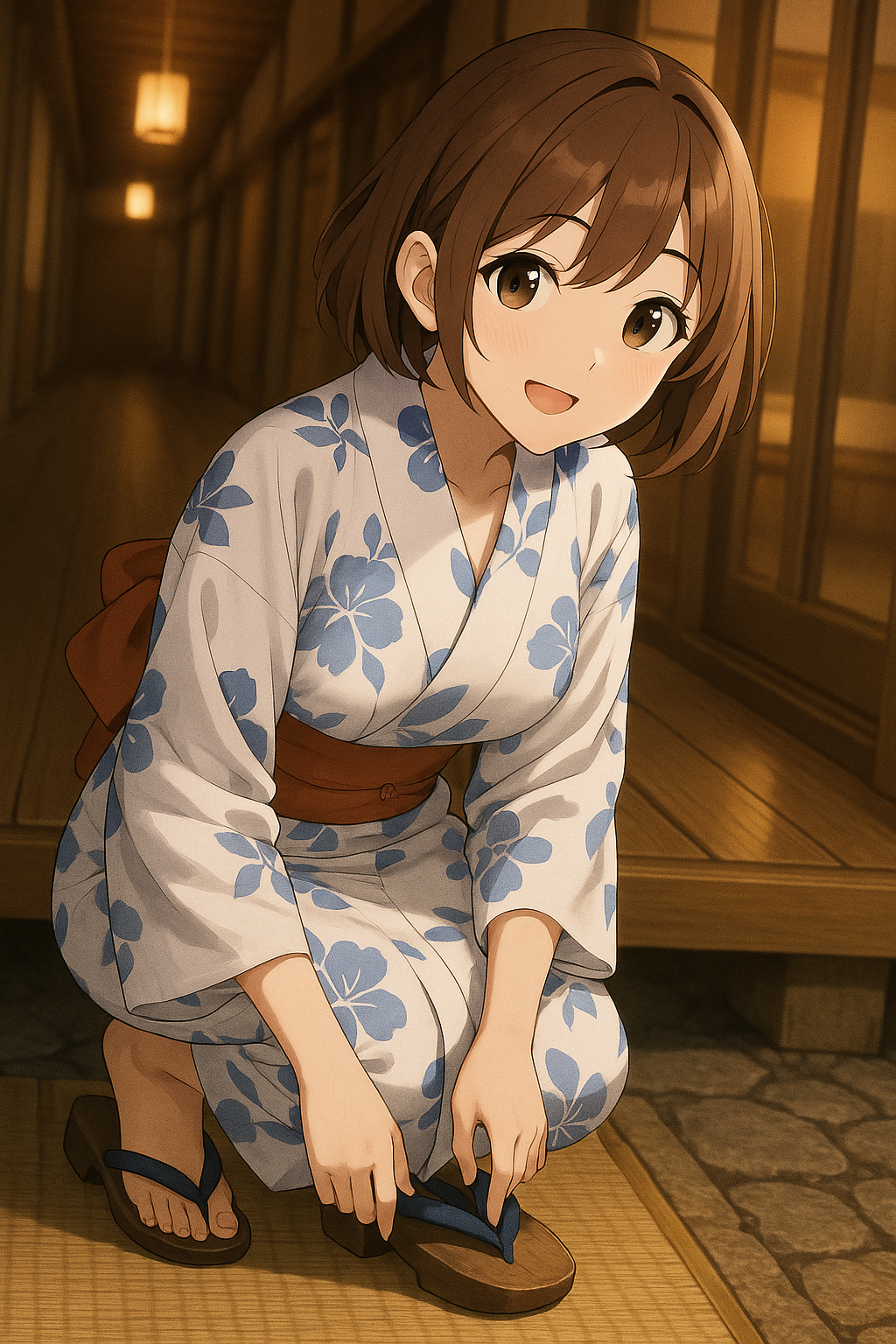 浴衣(白)